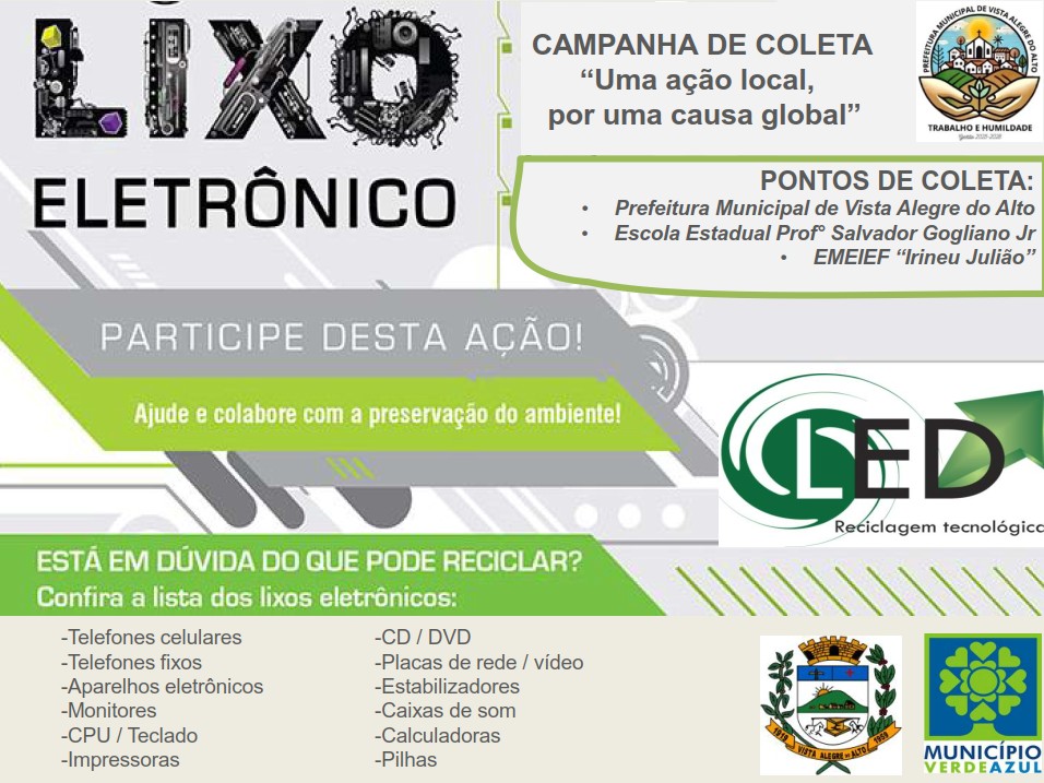 Capanha de Coleta – Lixo Eletrônico.